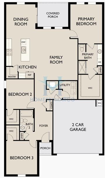 Photos of the Hawking model in the Sunset Hills subdivision in Winter Haven, FL