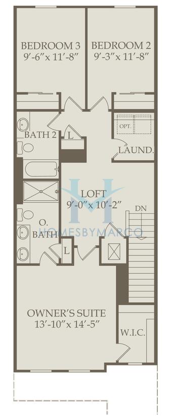 Dahlia model in Tohoqua, Kissimmee, FL, built by Pulte Homes