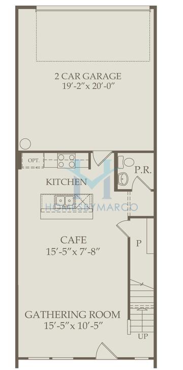 Orchid model in Tohoqua, Kissimmee, FL, built by Pulte Homes