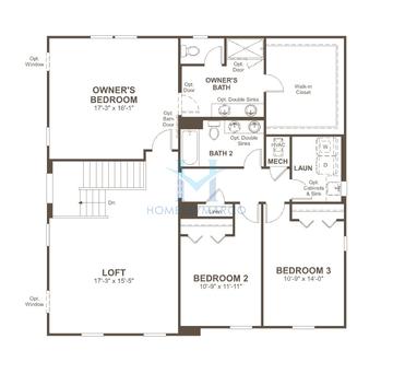 Tourmaline model in Seasons at Annabelle Estates, Winter Haven, FL, built by Richmond American Homes