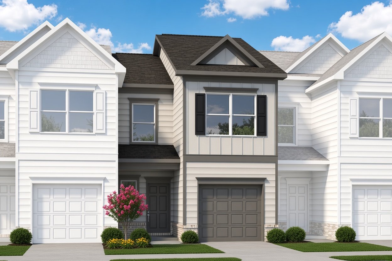 Rutledge model in The Andros, Dalton, GA, built by Smith Douglas Homes