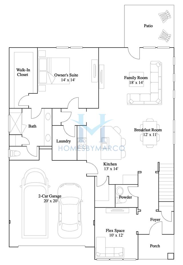 Photos of the Inlet model in the Redhawk subdivision in Cramerton, NC