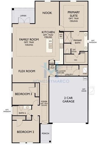 Photos of the Douglas II model in the Ardisia Park subdivision in New Smyrna Beach, FL