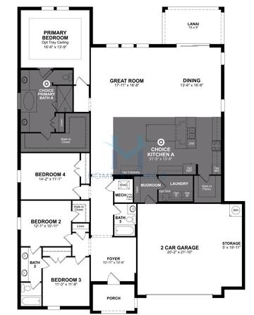 Photos of the Radcliff model in the Acuera Estates subdivision in Apopka, FL