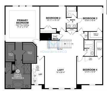 Sequoia model in Acuera Estates, Apopka, FL, built by Beazer Homes