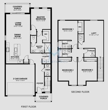 Photos of the Heron model in the Summerset Villas subdivision in Clearwater, FL