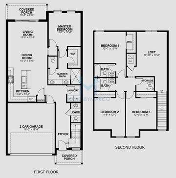 Photos of the Osprey model in the Summerset Villas subdivision in Clearwater, FL