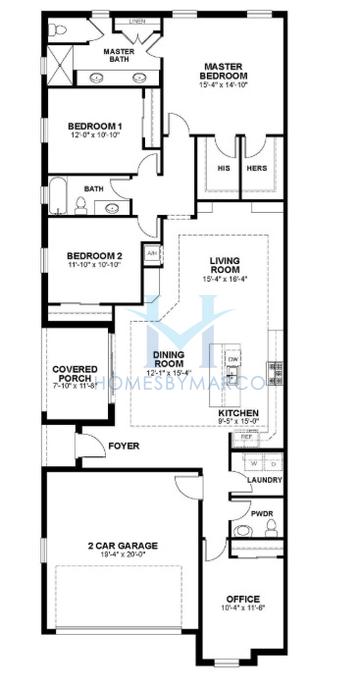 Photos of the Pelican model in the Summerset Villas subdivision in Clearwater, FL