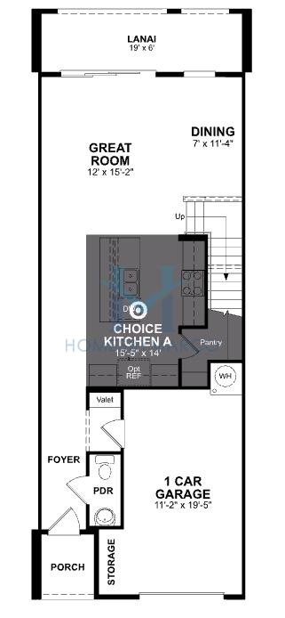 Photos of the Magnolia model in the Towns at Greenleaf subdivision in Oviedo, FL