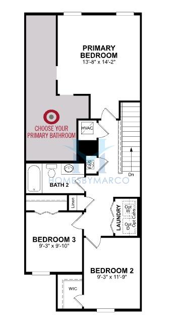Magnolia model in Towns at Riverwalk, Sanford, FL, built by Beazer Homes