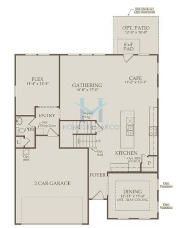 Murphy model in Forest Creek, Waxhaw, NC, built by Pulte Homes