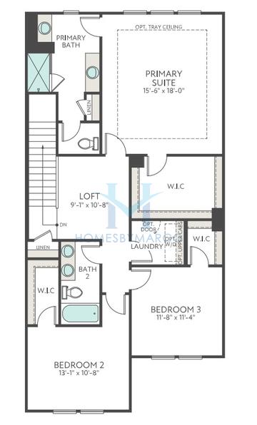 Photos of the Stuart model in the Millstone subdivision in Cramerton, NC