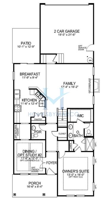 Photos of the Calhoun model in the Oak Grove Hill subdivision in Huntersville, NC