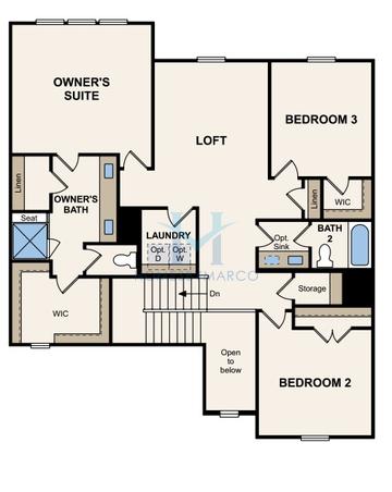 Photos of the Rainier model in the Running Creek subdivision in Locust, NC