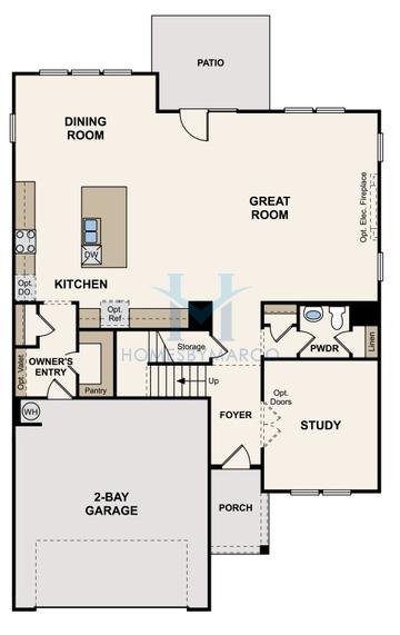 Photos of the Roosevelt model in the Running Creek subdivision in Locust, NC
