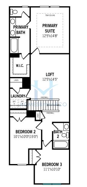 Photos of the Aurora model in the Stonesummit subdivision in Charlotte, NC