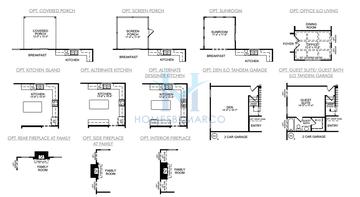 Hamilton model in Carrington, Denver, NC, built by Eastwood Homes
