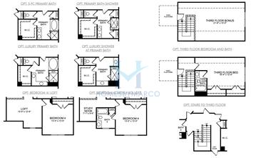 Hamilton model in Carrington, Denver, NC, built by Eastwood Homes