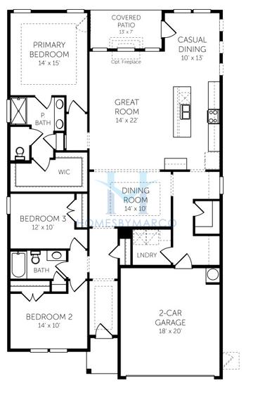 Photos of the Oceana model in the Cottages at Indian Trail West subdivision in Indian Trail, NC