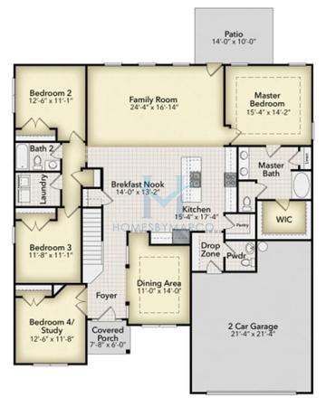 Photos of the 3210 model in the McNeely Farms subdivision in Mt Ulla, NC