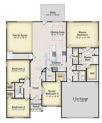 Photos of the 3327 model in the McNeely Farms subdivision in Mt Ulla, NC