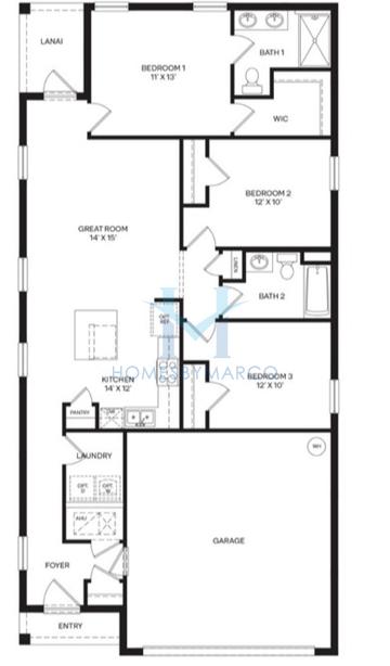 Photos of the Downing model in the Harvest Ridge subdivision in Zephyrhills, FL