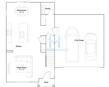 Essex model in Hudson Pointe II, Oswego, IL, built by Lennar
