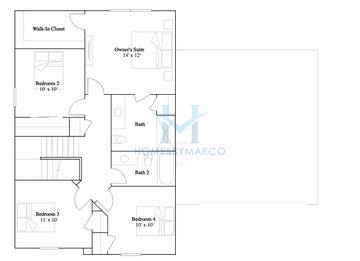 Hawthorne model in Hunters Chase, Beecher, IL, built by Lennar