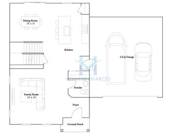 Glenwood model in Hudson Pointe II, Oswego, IL, built by Lennar