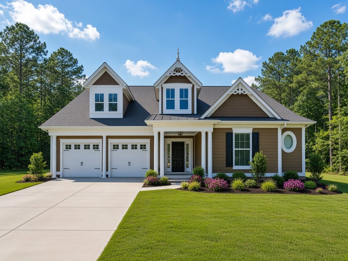 Barclay model in Bellington, Huntersville, NC, built by 