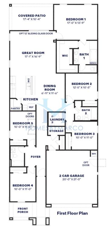 Photos of the Hayden model in the Stone Butte East subdivision in Phoenix, AZ