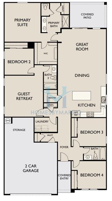 Photos of the Lavender model in the Sunset Farms subdivision in Tolleson, AZ