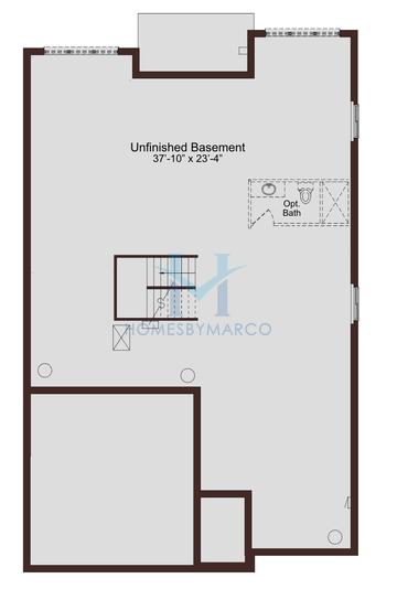 Photos of the Sorrento model in the Villas at Rolling Meadows subdivision in Lemont, IL