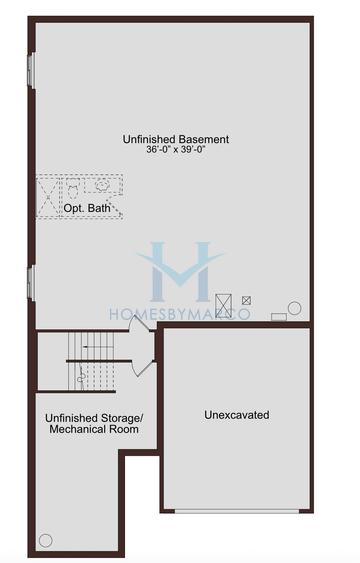 Photos of the Verona model in the Villas at Rolling Meadows subdivision in Lemont, IL