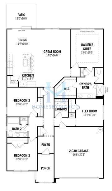 Photos of the Cascades model in the Westfall subdivision in Gastonia, NC