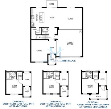 Cape model in Marion Ridge, Haines City, FL, built by Landsea Homes