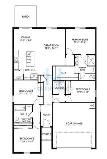 Photos of the Gardenia model in the Leyland Preserve subdivision in Brooksville, FL