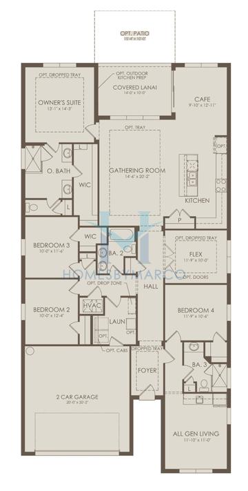Photos of the Concord model in the Foothills Preserve subdivision in Mount Dora, FL