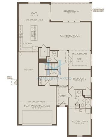 Serena model in Landings at Live Oak Lake, St. Cloud, FL, built by Pulte Homes