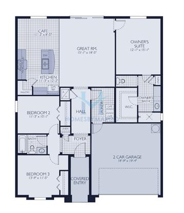 Photos of the Casey Key model in the Pine Cone Reserve subdivision in Brooksville, FL