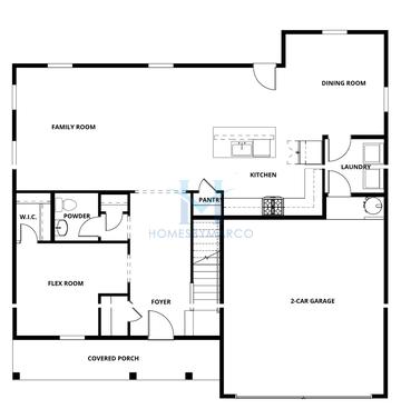 Rabun model in Mount Tabor Pointe, Dallas, GA, built by LGI Homes
