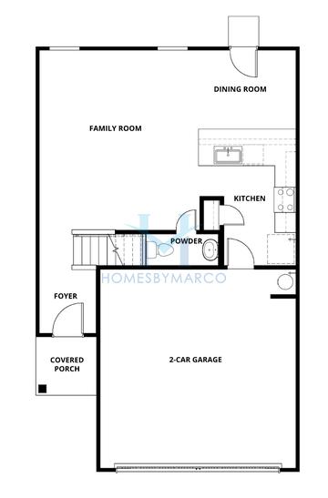 Charleston model in Lake Preserve at Jackson Trail, Jefferson, GA, built by LGI Homes