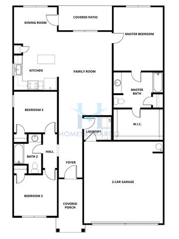 Photos of the Blanco model in the Lake Preserve at Jackson Trail subdivision in Jefferson, GA