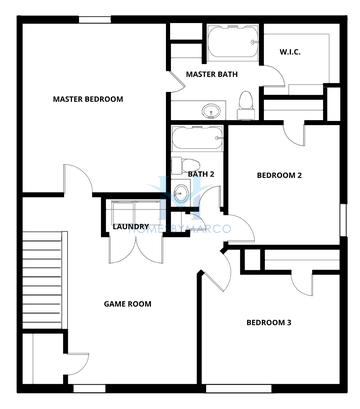 Photos of the Avery model in the Lake Preserve at Jackson Trail subdivision in Jefferson, GA