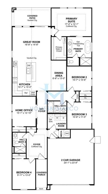 Photos of the Cork model in the Viviendo subdivision in Chandler, AZ