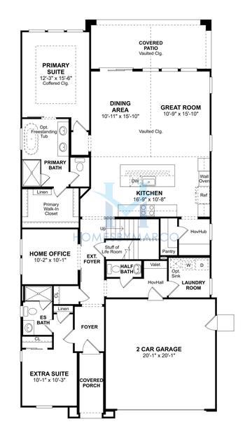 Photos of the Reine model in the Viviendo subdivision in Chandler, AZ