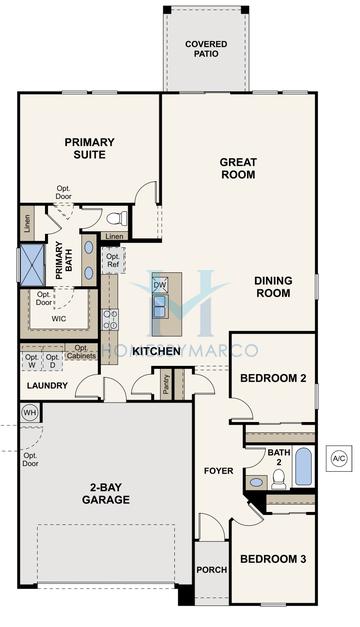 Photos of the Dartford model in the Rancho Vista subdivision in Surprise, AZ