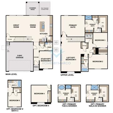 Nightingale model in Skyline Village, San Tan Valley, AZ, built by Century Communities