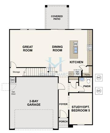 Nightingale model in Rancho Vista, Surprise, AZ, built by Century Communities