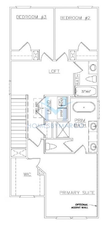 Photos of the Jasmine model in the Carolina subdivision in Palmetto, GA